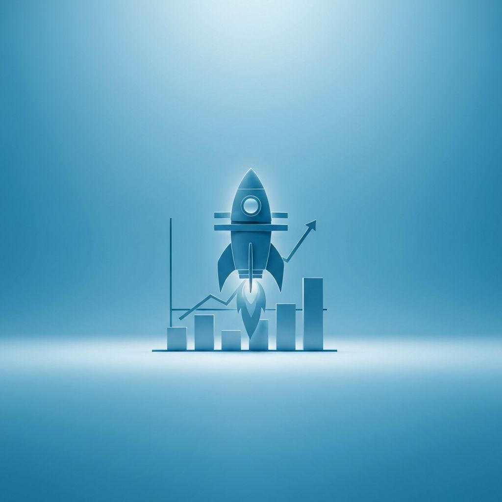 成長の鈍化を表すイメージ