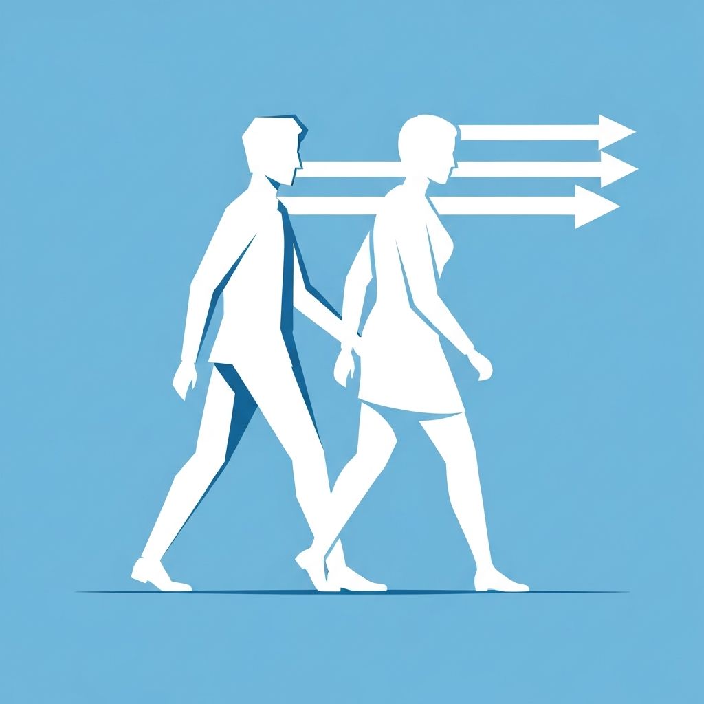 同じゴールに立つイメージ